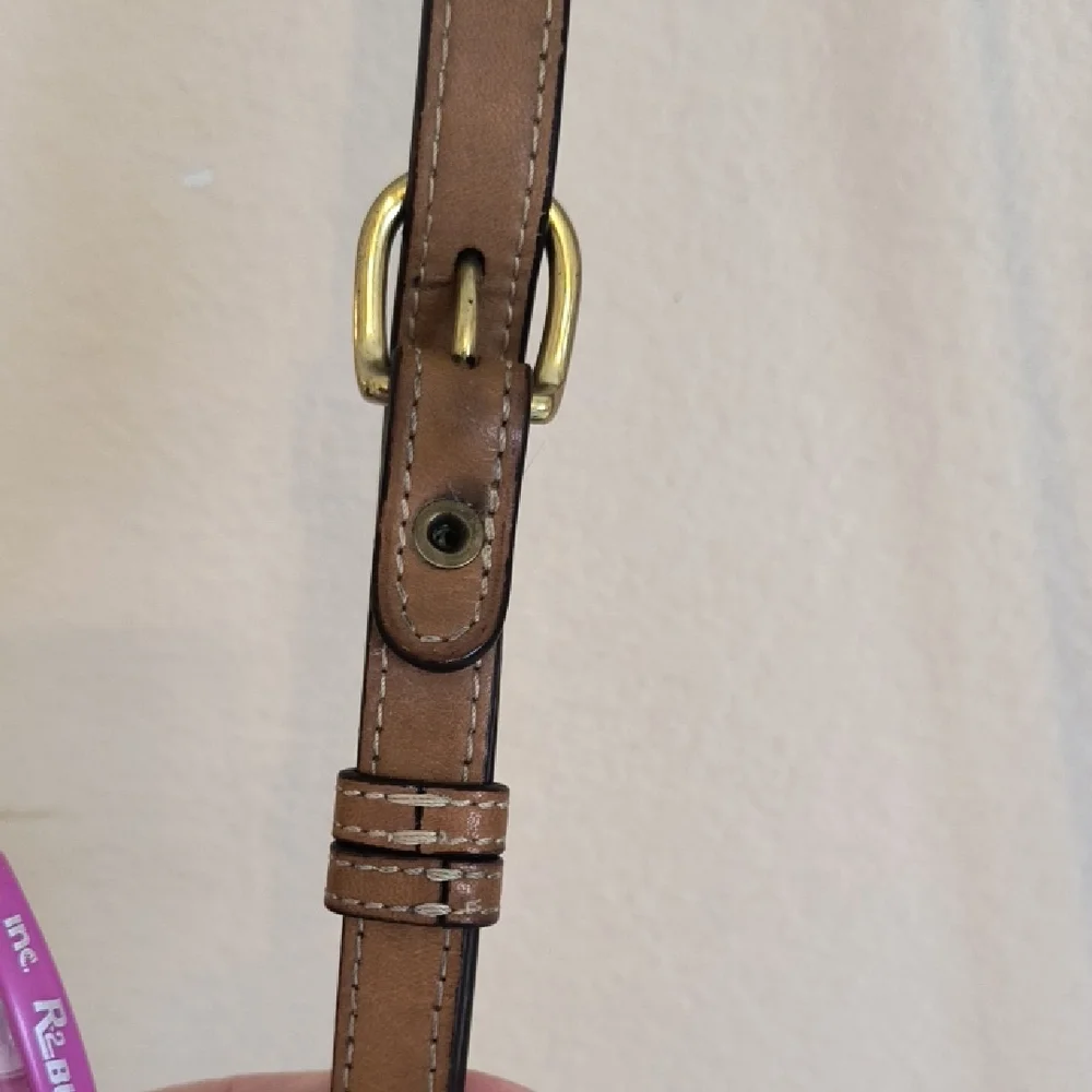 Ghurka Maroon Leather Bucket Bag - Picture 10 of 15